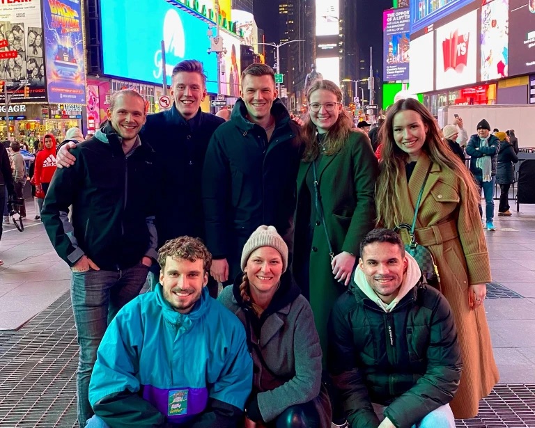 Amidst the iconic skyline and bustling streets, our DLAB group seized the opportunity to soak in the cultural and professional vibrancy of the city.
