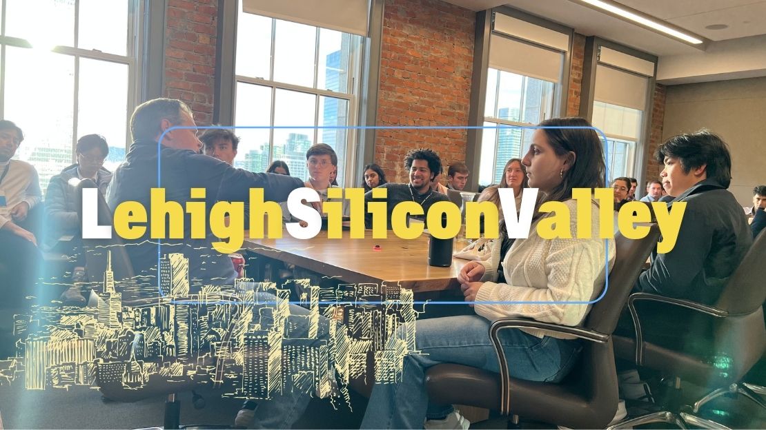 a group of students in a Silicon Valley venture firm getting face time with a successful entrepreneurs.