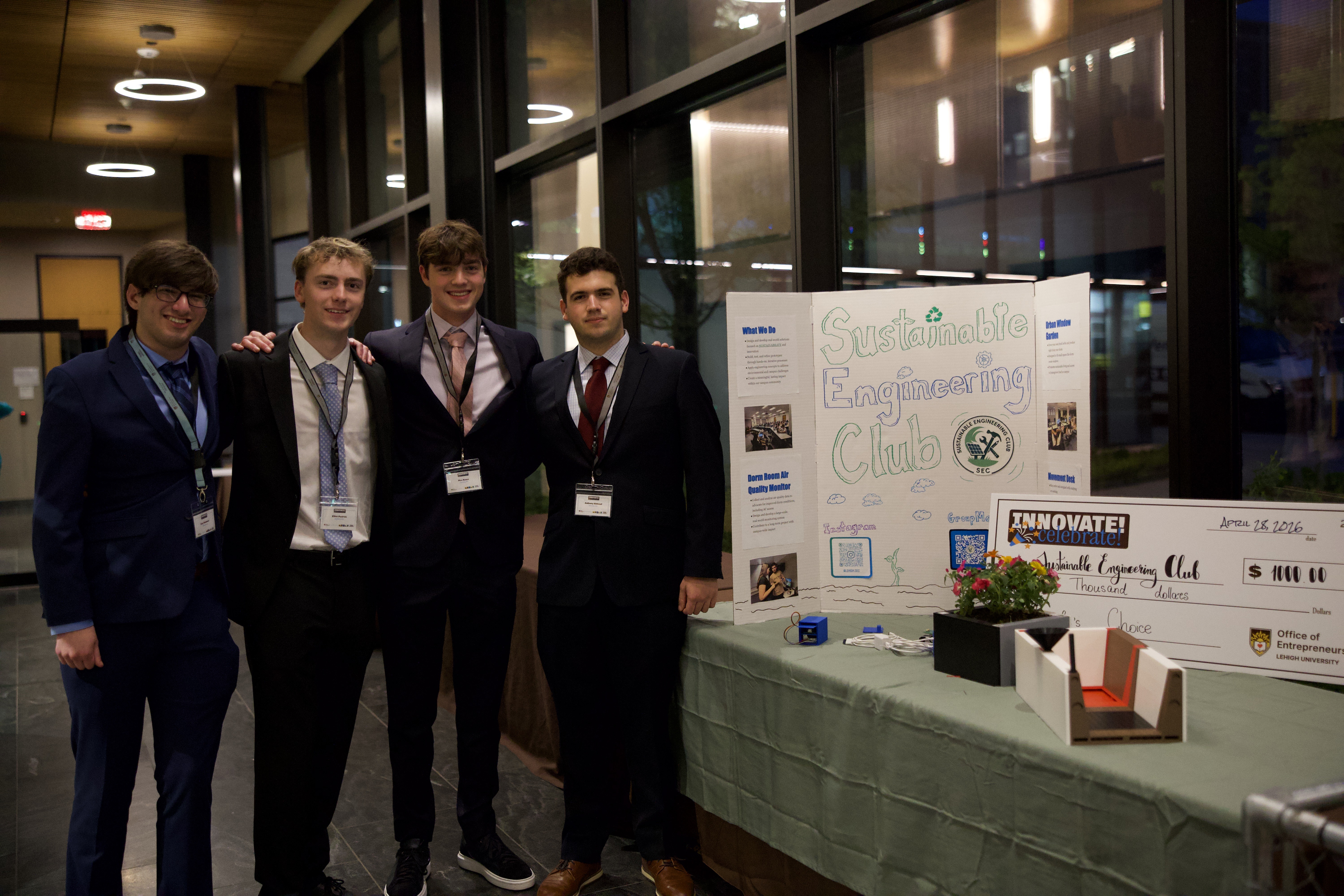 Sustainable Engineering Club wins the 2026 People's Choice Award