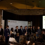 2026 student entrepreneurship winners stand on stage